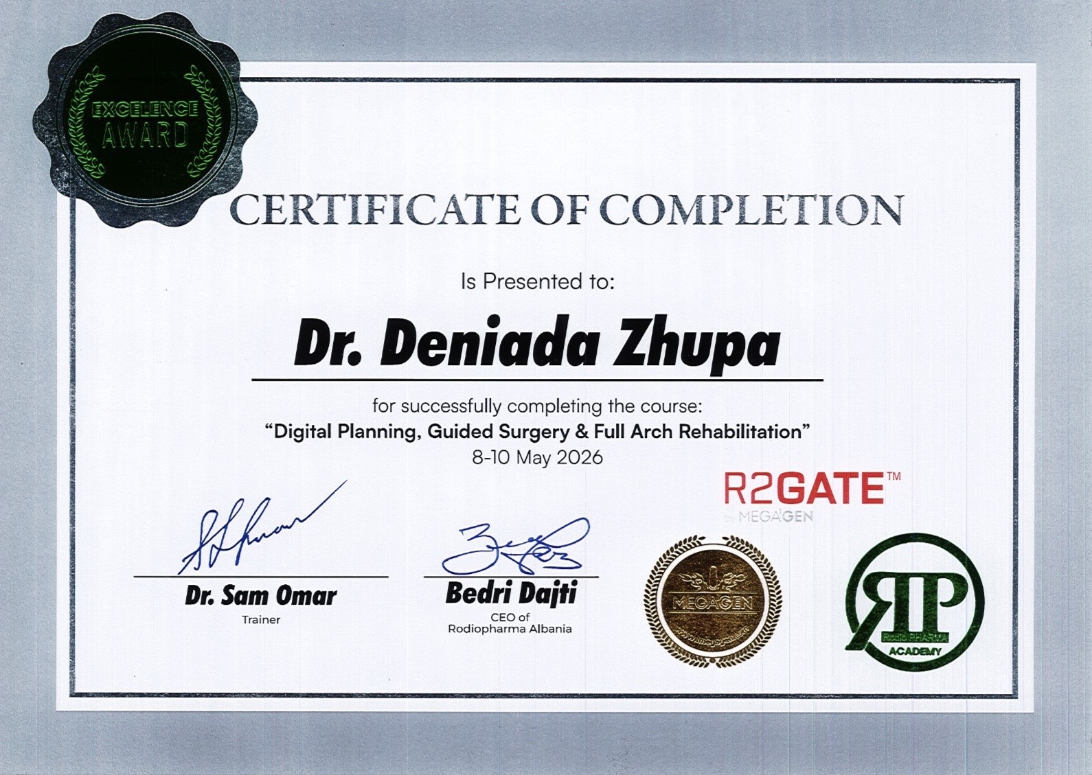 Certificate 07
