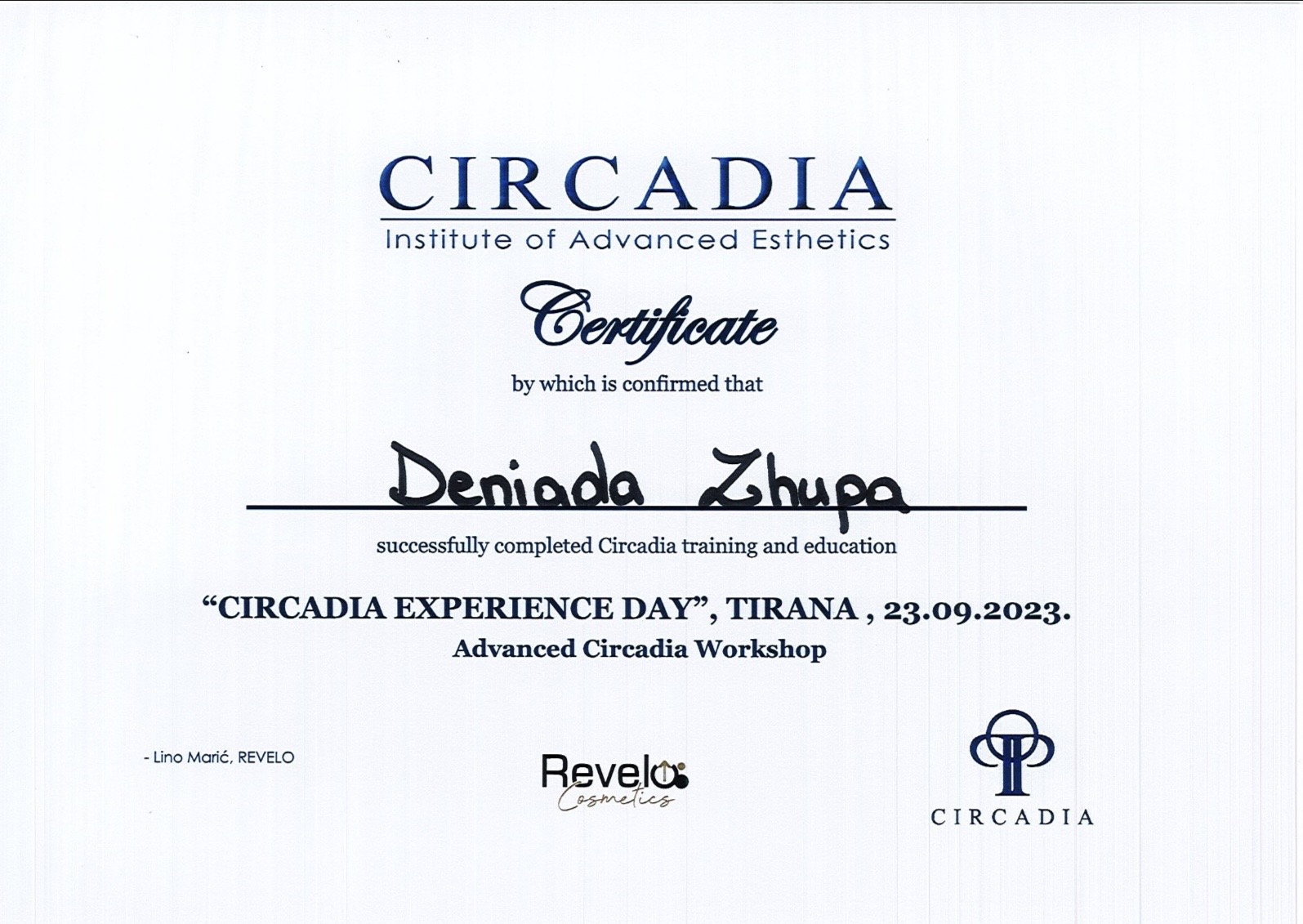 Certificate 16